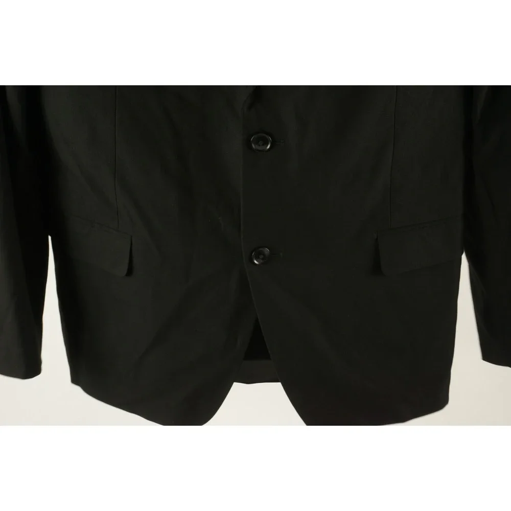 NWOT Alfani Performance Slim Fit Suit Jacket Blazer Men's 46R Black Notch Vented